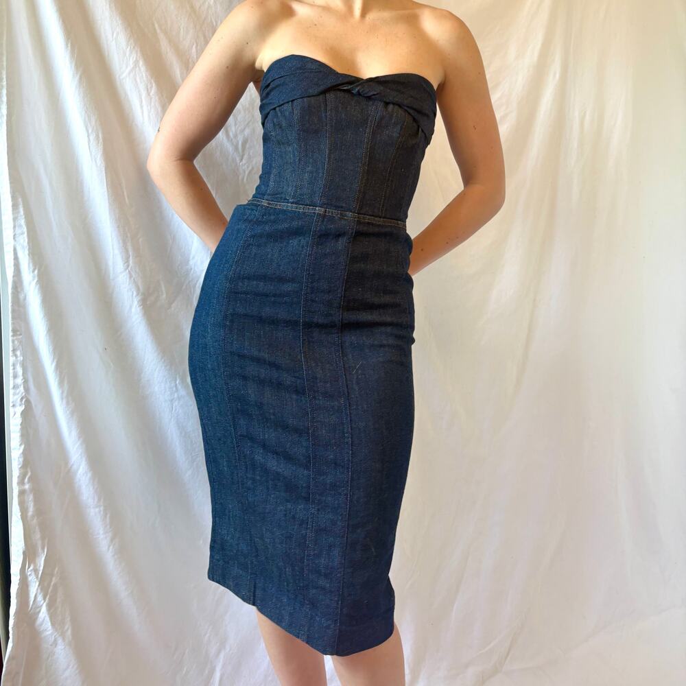 Vintage Betsey Johnson Punk Label Halter Dress